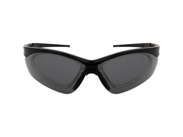 Очки баллистические стрелковые PMX Warn G-8620STRX Anti-fog Diopter Серые 23% [PYRAMEX]