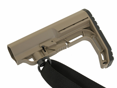 Minimalist AR Stock - Black [Castellan]