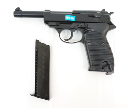 WE Модель пистолета Walther P38, металл