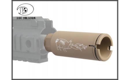Пламегаситель NVK Style KX5 Flash Hider-DE (Big Dragon)
