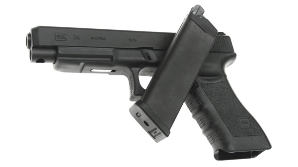 Страйкбольный пистолет GLOCK 34  GBB Black Tokyo Marui