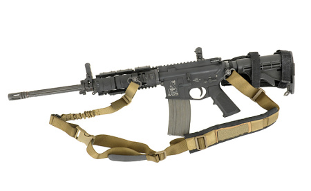 ACM Two-point battle tactical sling - black