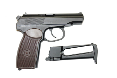 Страйкбольный пистолет PM GBB CO2 (ПМ) KCB-44AHN (KWC)