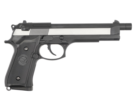 Страйкбольный пистолет WE Beretta M92F CO2