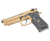 Страйкбольный пистолет WE Beretta M9A1 Rail Tan 6 мм, GBB, Gas WE-M009-TAN