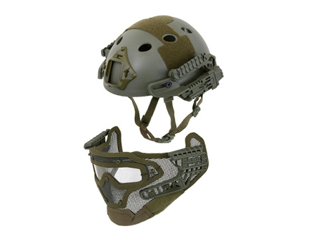 Full Mask G4 System PJ Tactical Helment - TAN [EM]
