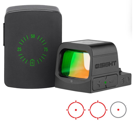 Коллиматорный прицел Osight S Olive Green (RMSc) кр. точка