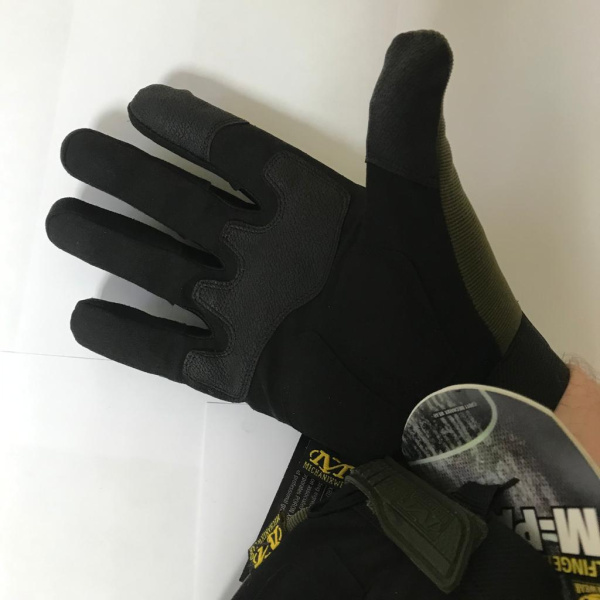 Перчатки тактические Mechanix M-Pact (реплика) олива