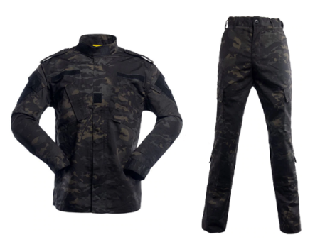 Униформа США покроя ACU A.C.M. Black Multicam китель, штаны