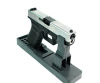 Страйкбольный пистолет WE Glock-19 Gen.4 Silver, сменные накладки WE-G003B-SV