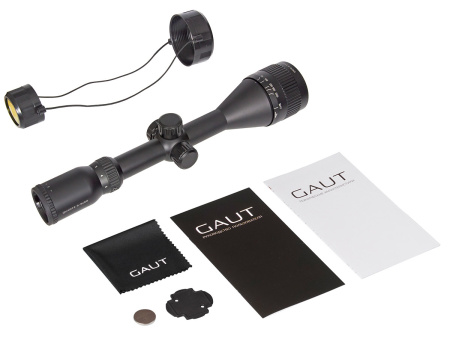 Прицел Gaut Quartz 3-9x50 AO, сетка 32, подсветка, 0.1 МIL, арт. Q3950AOM-32 [GAUT]