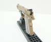 Страйкбольный пистолет WE Colt M45A1 Tan, металл, GBB WE-E015-TAN