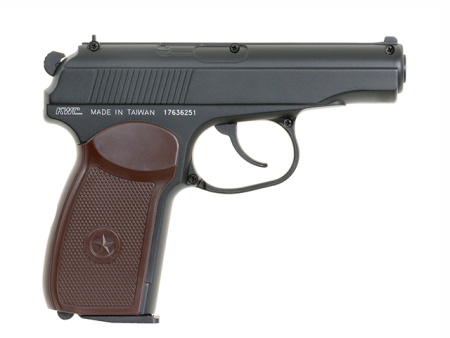 Страйкбольный пистолет PM CO2 No Blow Back Metal (ПМ) (KWC)