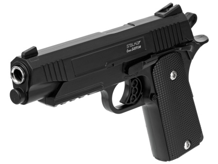 Пистолет страйкбольный спринговый Stalker SA1911M Spring