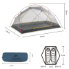 Палатка Naturehike Mongar NH19M002-J 210T
