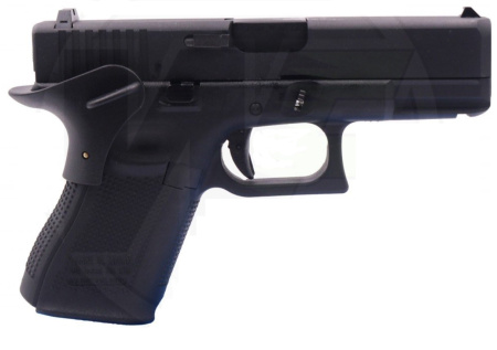 WE GLOCK-19 gen5, металл слайд, сменные накладки WE-G011-BK