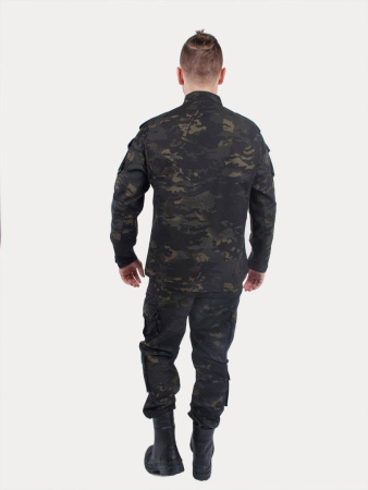 Униформа США покроя ACU A.C.M. Black Multicam китель, штаны