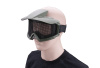 Tactical goggles with hood - Olive (Ultimate Tactical)