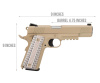 Страйкбольный пистолет WE Colt M45A1 Tan, металл, GBB WE-E015-TAN