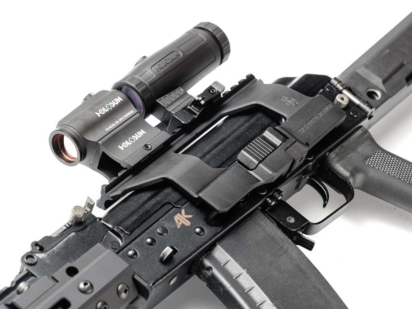 Кронштейн SAG боковой быстросъемный Picatinny/ACOG для АК/Сайга арт.: S20018