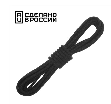 Шнурки из паракорда (Black) [CORD]