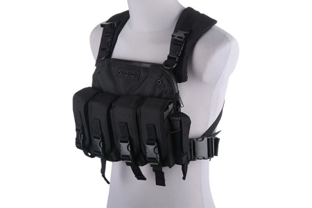 Commander Chest Rig Tactical Vest - Black (GFT)