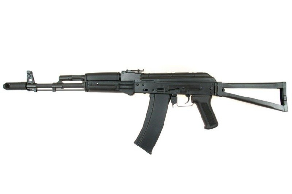 Модель автомата AKС-74, металл (RK02) Double Bell