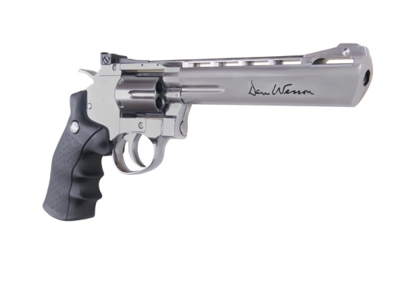 ASG Модель револьвера Dan Wesson 6" MB, серый, CO2 версия