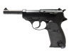WE Модель пистолета Walther P38, металл, черный