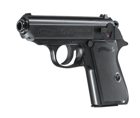 Модель пистолета UMAREX Walther PPK/S Спринг, Металл 2.5007