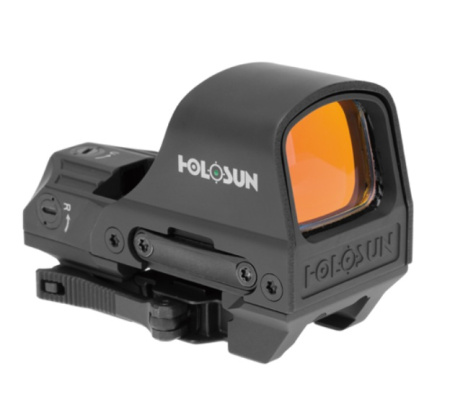 Коллиматорный прицел Holosun Open ELITE HE510C-GR зеленая мультимарка, титановый кожух