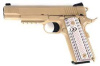 Страйкбольный пистолет WE Colt M45A1 Tan, металл, GBB WE-E015-TAN