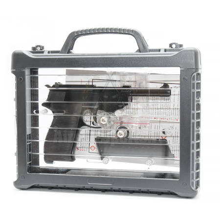 WE Модель пистолета Walther P38, металл, черный