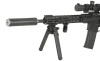 Bipod for KeyMod - Black [KUBLAI]