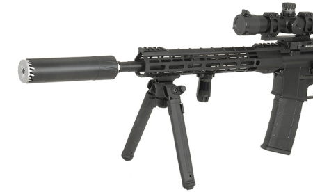 Bipod for KeyMod - Black [KUBLAI]