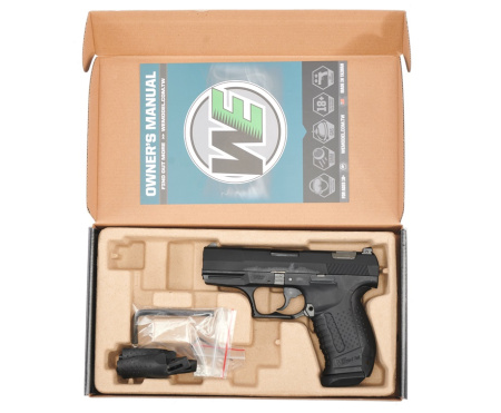 Страйкбольный пистолет WE Walther P99 черный, CO2