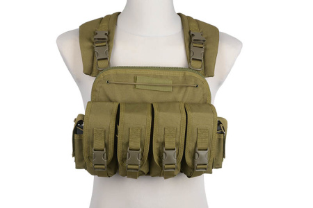 Commander Chest Rig Tactical Vest - Olive Drab (GFT)