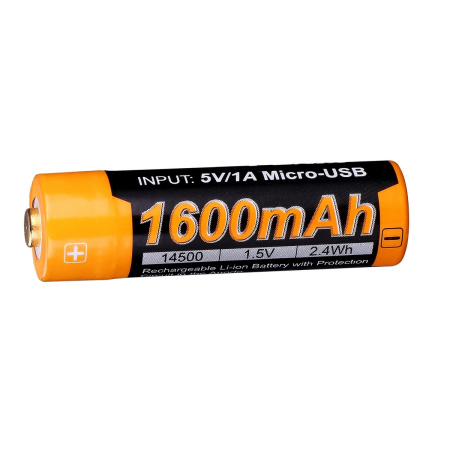 Аккумулятор Li-ion Fenix ARB-L14-1600U 14500, арт. ARB-L14-1600U