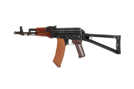 Страйкбольный автомат E&L ELAKS74N AEG Essential Steel and real wood - EL-A105S