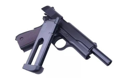 Страйкбольный пистолет KP-1911 CO2 металл, блоубэк [ KJW ]