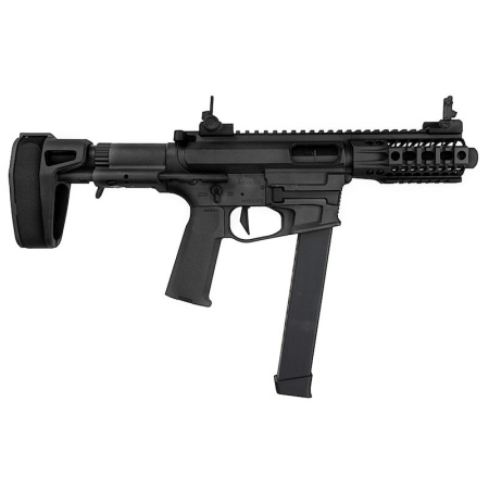 Страйкбольный автомат ARES M45S-S AEG (SHORT) - BLACK [AR-085E]