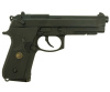 Страйкбольный пистолет WE Beretta M92F CO2, черный, Weaver, WE-M008-CO2