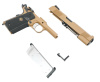 Страйкбольный пистолет WE COLT M1911А1, металл, без рельсы, M.E.U., WE-E008A-TAN