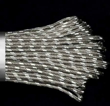 Паракорд 275 (мини) CORD nylon 10м RUS световозвращающий (grey)
