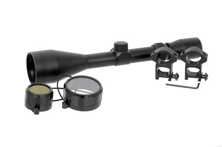 ACM Scope 3-9x50 with high mount rings