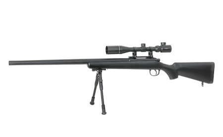 Scope 3-9x40E with high mounting rings [ACM]