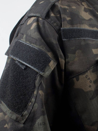 Униформа США покроя ACU A.C.M. Black Multicam китель, штаны
