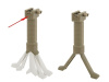 ACM Vertical grip with telescope bipod - multicam