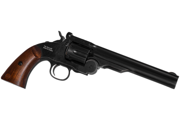 Schofield 6" Aging BK & Wooden Grip