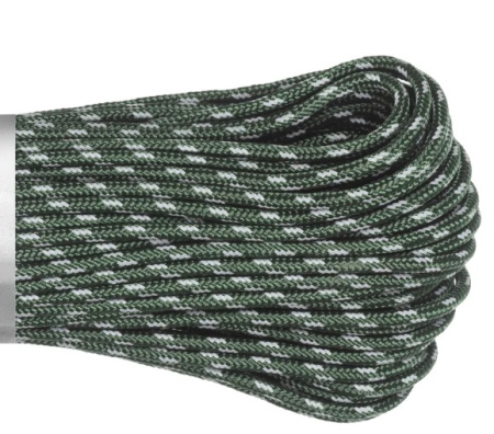 Паракорд 275 (мини) CORD nylon 30м RUS световозвращающий(hunter)